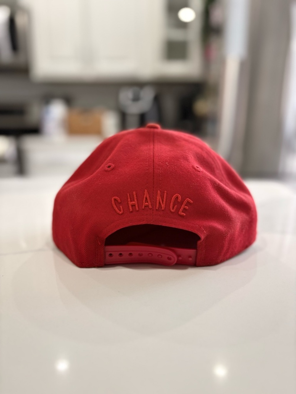Chance the Rapper SnapBack with Silver '3' Patchwork - Picture 3 of 5